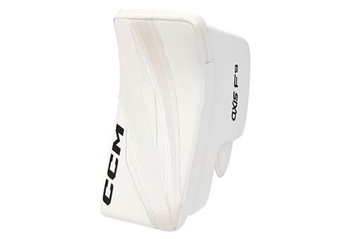 CCM AXIS F9 Eishockey Stockhand / Blocker Senior wei